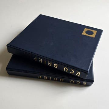 Nederland. Lot van 42 verschillende ECUbrieven nummer 1 t/m