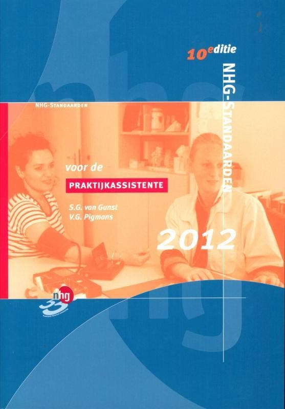 NHG Standaarden voor de praktijkassistente 201 9789031390076, Boeken, Schoolboeken, Zo goed als nieuw, Verzenden