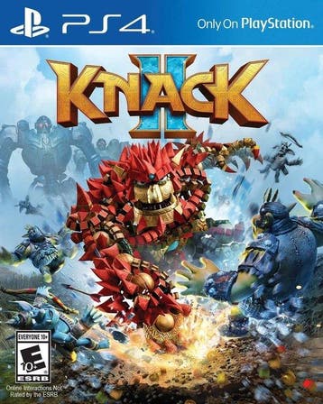 Playstation 4 Knack 2, Spelcomputers en Games, Verzenden, Zo goed als nieuw