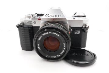 Canon AL-1 QF + new FD 2/50mm | Single lens reflex camera, Audio, Tv en Foto, Nieuw