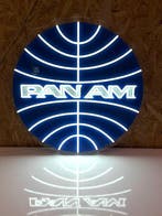 Neonlichtbord - Pan Am - Emaille, Antiek en Kunst