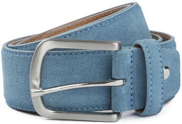 Suitable Riem Suède Leer Blauw maat 95 Heren, Verzenden, Nieuw, Suitable, Echt leder