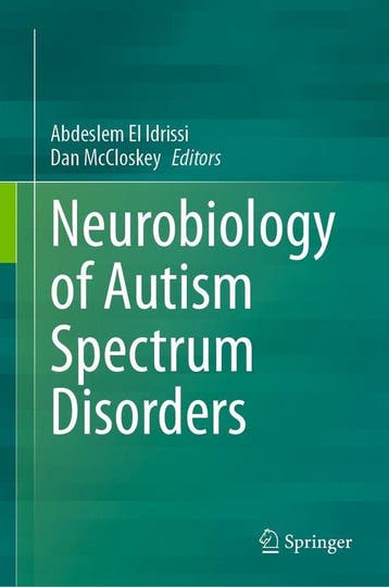9783031423826 Neurobiology of Autism Spectrum Disorders, Verzenden, Nieuw, Abdeslem El Idrissi