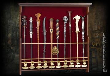 Harry Potter Ten Character Wand Display, Ophalen of Verzenden, Nieuw