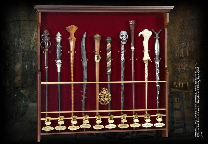 Harry Potter Ten Character Wand Display, Verzamelen, Film en Tv, Nieuw, Ophalen of Verzenden