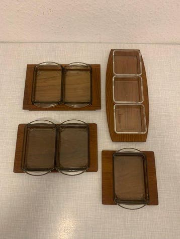 Schotel (4) - Teak - Schotel Glas ServiceTeak