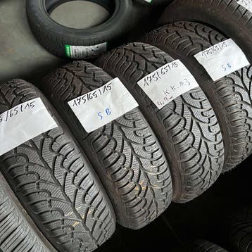 4 x Fulda Kristall Montero 3 175-65-15 Winterbanden 9mm, Gebruikt, 15 inch, 175 mm, Band(en)