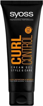 Syoss Curl Control Cream Gel 250 ml, Ophalen of Verzenden, Nieuw