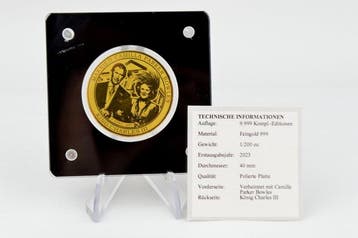 Koninkrijk Groot-Brittannië. Medal 2023 King Charles II -
