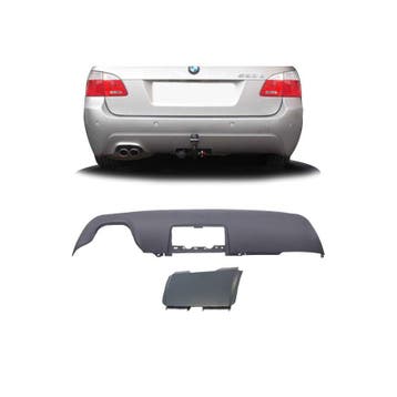 Diffuser Met Trekhaak Uitsparing BMW 5 Serie E60 E61 B3602, Nieuw, Achter, BMW