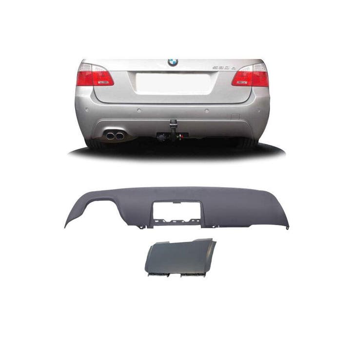Diffuser Met Trekhaak Uitsparing BMW 5 Serie E60 E61 B3602, Auto-onderdelen, Carrosserie en Plaatwerk, Nieuw, BMW, Achter
