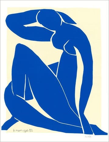 Henri Matisse (1869-1954) - Nu bleu II