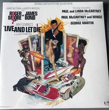 Paul McCartney & Wings - Live And Let Die 007 JAMES BOND, Nieuw in verpakking