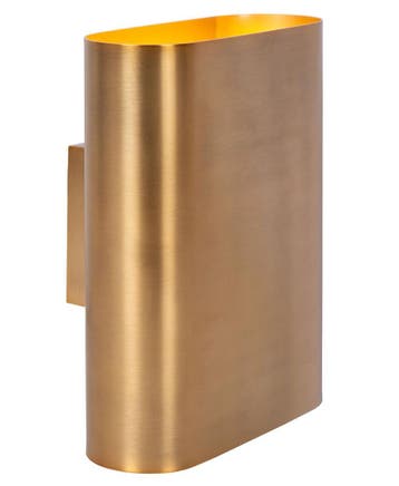 Lucide OVALIS - Wandlamp - 2xE14 - Mat Goud / Messing, Verzenden, Nieuw, E14 (klein)