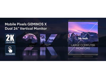 Mobile Pixels - QHD  Monitor - 23.8 inch, IPS, Nieuw, Quad HD (2K), Mobile Pixels