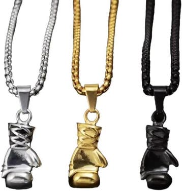 Ketting met kruis groot goud, zilver of zwart, Verzenden, Zwart, Nieuw, Overige materialen
