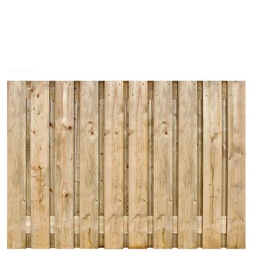 Schutting Tuinscherm vuren geimp. 21 planks Azewijn 130x180c, 1 tot 2 meter, Minder dan 3 meter, Nieuw, Ophalen of Verzenden