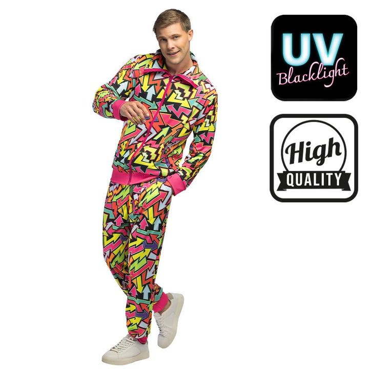 Trainingspak Street Art Dude UV, Kleding | Heren, Carnavalskleding en Feestkleding, Nieuw, Ophalen of Verzenden