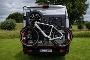 Van n Bike | Wegdraaibare Fietsendrager voor Buscampers, Auto diversen, Nieuw, Brede banden