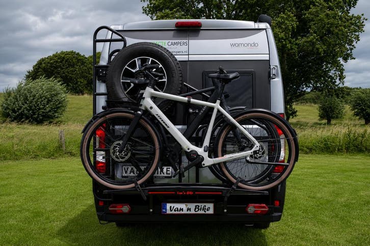 Van n Bike | Wegdraaibare Fietsendrager voor Buscampers, Auto diversen, Fietsendragers, Brede banden, Elektrische fiets, Nieuw