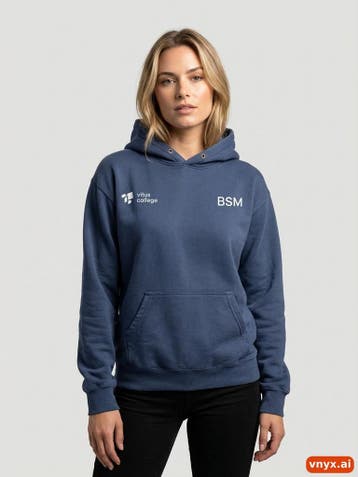 Fruit of the Loom Hoodies Dames maat M Marineblauw Vintage, Ophalen of Verzenden, Nieuw