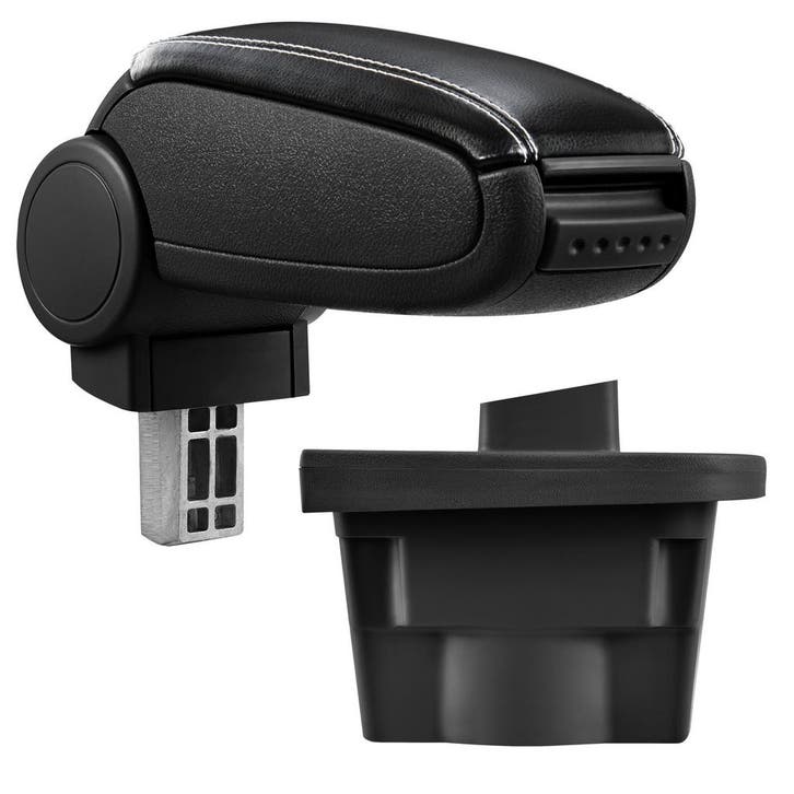 Armsteun-Opel Astra J-kunstleer-zwart+wit stiksel, Auto diversen, Auto-accessoires, Verzenden