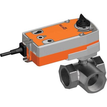 Belimo 3-Weg Kogelkraan Rp2 Kvs75 24VAC/DC Fail-Safe 90s, Verzenden, Nieuw