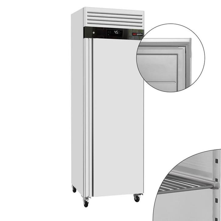 GGM Gastro | RVS Koelkast ECO - 600 liter - 1 deur - |, Zakelijke goederen, Horeca | Keukenapparatuur, Koelen en Vriezen, Verzenden