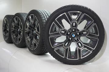 BMW 5 serie i5 G60 G61 940M 20 inch velgen Pirelli Winterban, Gebruikt, Velg(en), 20 inch, Winterbanden