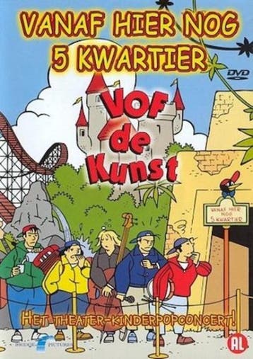 Vof de Kunst Vanaf Hier Nog 5 Kwartier - DVD, Ophalen of Verzenden, Zo goed als nieuw