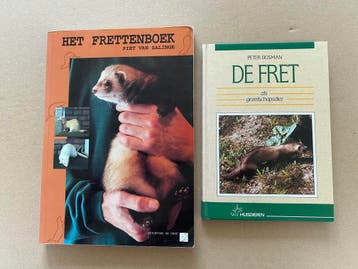 2 Boeken - De Fret als Gezelschapsdier, Verzenden, Gelezen
