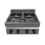 Unni-cooking | Fornuis | Tafelmodel | Gas | 4 Branders | 4x, Ophalen of Verzenden, Nieuw in verpakking