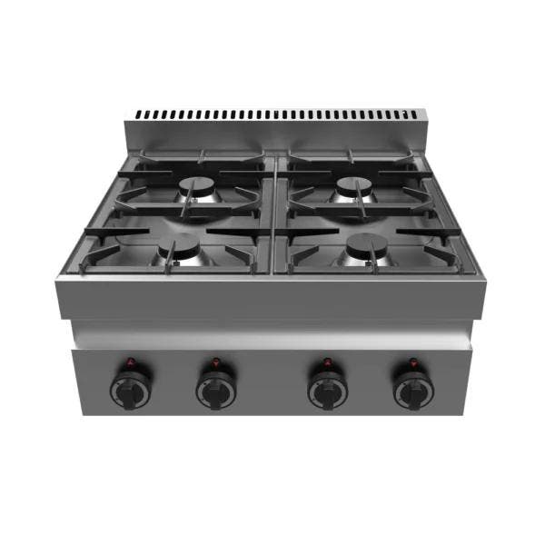 Unni-cooking | Fornuis | Tafelmodel | Gas | 4 Branders | 4x, Zakelijke goederen, Horeca | Keukenapparatuur, Nieuw in verpakking
