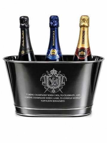 Champagne koeler - Aluminium - Napoleon Wijnkoeler