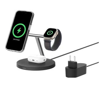Belkin BoostCharge 3-in-1 Oplader met Qi2, oplaadstation..., Verzenden, Nieuw