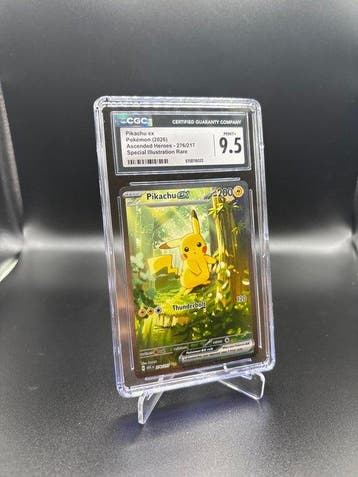 Pokémon - 1 Graded card - Pikachu 276/217 Ascended Heroes, Nieuw