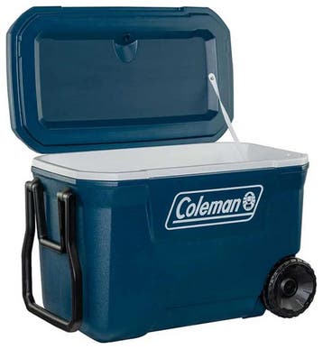 Coleman 62QT Wheeled Xtreme Cooler Blue Nieuw, Nieuw, Koelbox, Koelelement