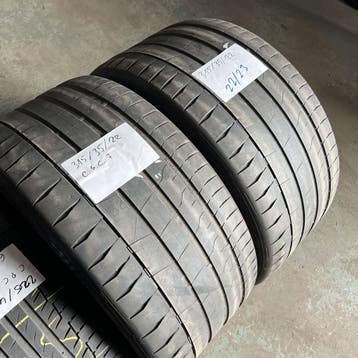 2 x Continental SportContact 7 315-35-22 Zomerbanden 5,5mm, Gebruikt, Overige maten, Ophalen of Verzenden, Band(en)