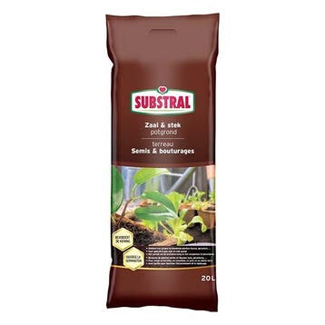 Zaai-stekgrond | Substral | 20 liter (Perliet, Turf), Verzenden