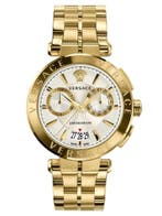 Versace VE1D00419 Aion heren horloge chronograaf 45 mm, Overige merken, Staal, Verzenden, Polshorloge