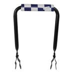 Hooodie Rugsteun Rugleuning  zwart met Navy Checkers rugkuss, Verzenden, Nieuw