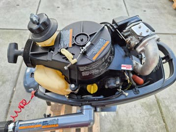 Yamaha 4 PK 4-takt buitenboordmotor, Watersport en Boten, Ophalen, Gebruikt, Minder dan 5 pk, Viertaktmotor