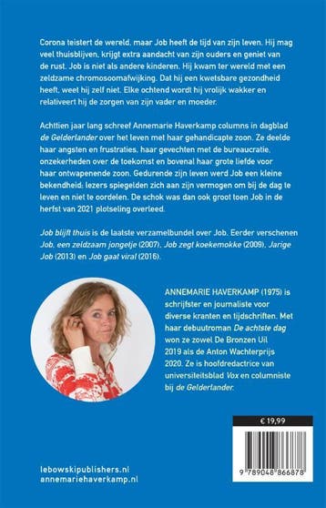 Job blijft thuis 9789048866878 Annemarie Haverkamp, Verzenden, Zo goed als nieuw, Annemarie Haverkamp