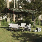 vidaXL Kampeerluifel waterdicht 506x306 cm camouflage, Verzenden, Nieuw, Tot en met 2