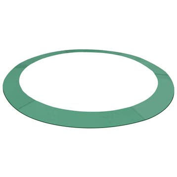 vidaXL Veiligheidsmat voor 3,66 m ronde trampoline PE groen, Verzenden, Nieuw