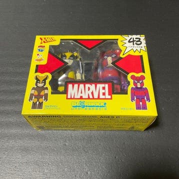 Medicom Toy - Figuur - Marvel BE@RBRICK No. 43 – Wolverine &, Nieuw