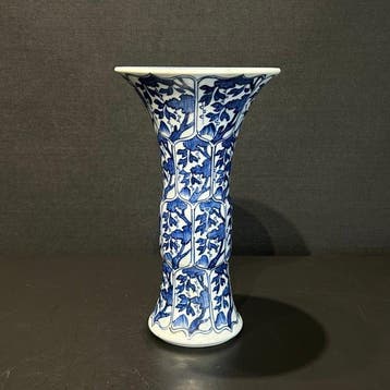 Vaas - Porselein - China - Kangxi (1662-1722) - Kangxi