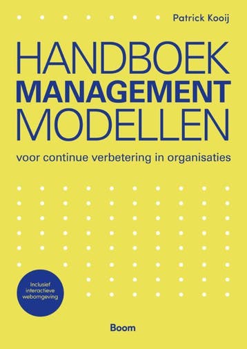 Handboek managementmodellen 9789024447626 Patrick Kooij, Verzenden, Zo goed als nieuw, Patrick Kooij
