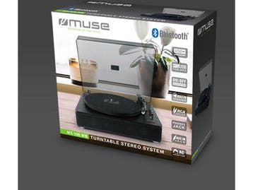 Muse MT-106 WB - All-in-one stereo platenspeler - USB opname, Verzenden, Nieuw