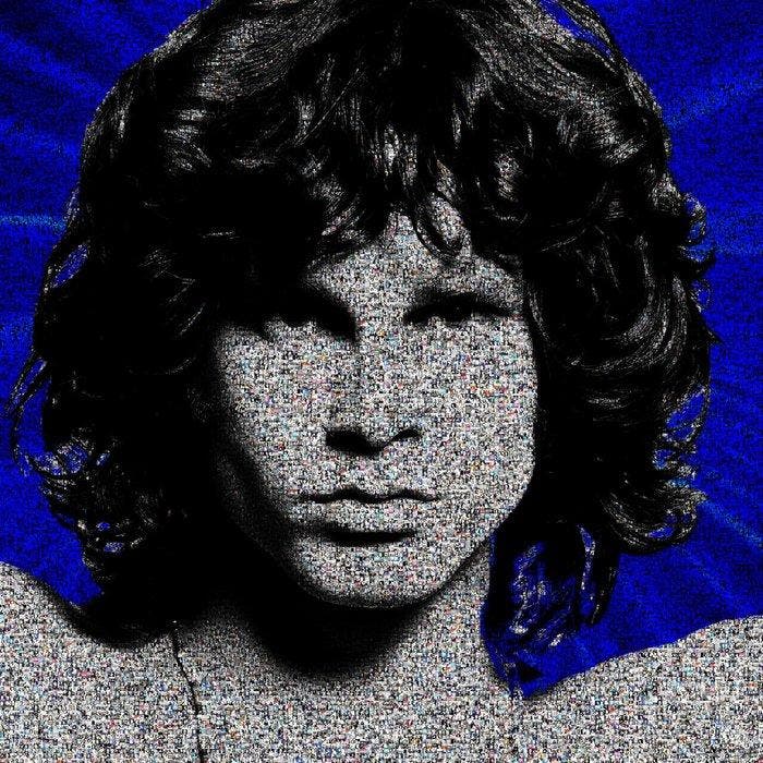 David Law - Crypto Jim Morrison III, Antiek en Kunst, Kunst | Designobjecten